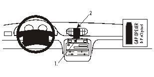 BRODIT - W126349468 - ProClip ProClip