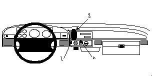 BRODIT - W126349480 - ProClip ProClip
