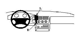 BRODIT - W126349490 - ProClip ProClip