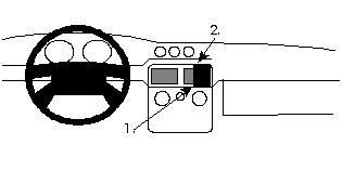 BRODIT - W126349492 - ProClip ProClip