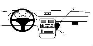 BRODIT - W126349498 - ProClip ProClip