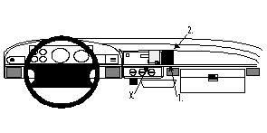 BRODIT - W126349502 - ProClip ProClip