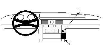 BRODIT - W126349510 - ProClip ProClip