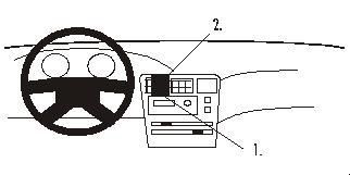 BRODIT - W126349513 - ProClip ProClip