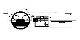 BRODIT - W126349515 - Proclip uniquement pour le changement de vitesse manuel.