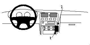 BRODIT - W126349517 - ProClip ProClip