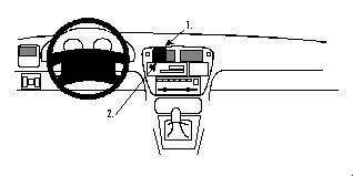 BRODIT - W126349518 - ProClip ProClip