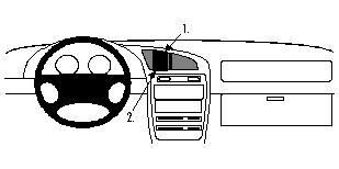BRODIT - W126349522 - ProClip ProClip