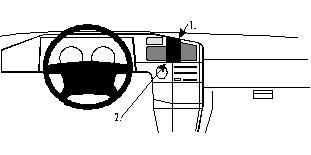 BRODIT - W126349526 - ProClip ProClip