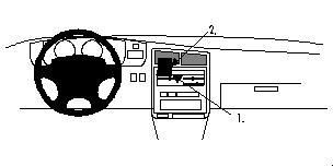 BRODIT - W126349534 - ProClip ProClip