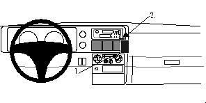 BRODIT - W126349535 - ProClip ProClip