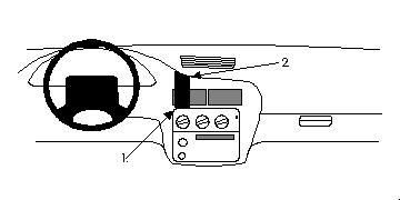 BRODIT - W126349537 - ProClip ProClip