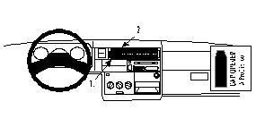 BRODIT - W126349549 - ProClip ProClip