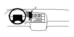 BRODIT - W126349550 - ProClip ProClip