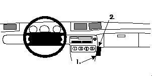 BRODIT - W126349552 - ProClip ProClip