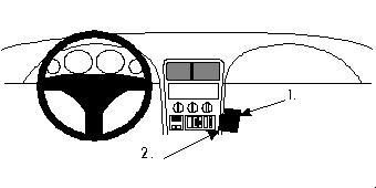 BRODIT - W126349554 - ProClip ProClip