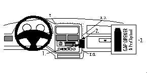 BRODIT - W126349557 - ProClip ProClip