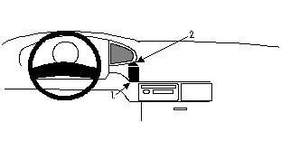 BRODIT - W126349566 - ProClip ProClip