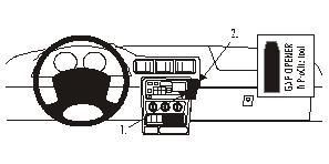 BRODIT - W126349582 - ProClip ProClip