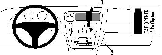 BRODIT - W126349592 - ProClip ProClip