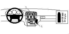 BRODIT - W126349596 - ProClip ProClip