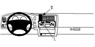 BRODIT - W126349598 - ProClip ProClip