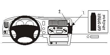 BRODIT - W126349599 - ProClip ProClip