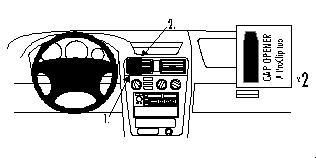 BRODIT - W126349604 - ProClip ProClip