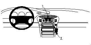 BRODIT - W126349607 - ProClip ProClip