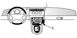 BRODIT - W126349609 - ProClip ProClip