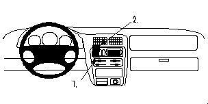 BRODIT - W126349611 - ProClip ProClip