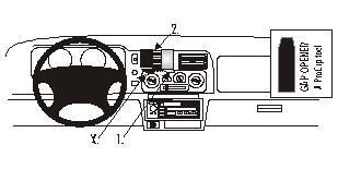 BRODIT - W126349616 - ProClip ProClip