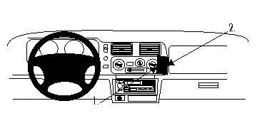 BRODIT - W126349617 - ProClip ProClip