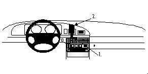 BRODIT - W126349626 - ProClip ProClip