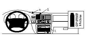 BRODIT - W126349670 - ProClip ProClip