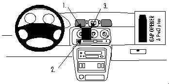 BRODIT - W126349691 - Proclip uniquement pour k11.