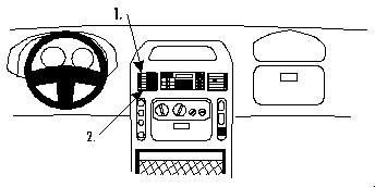 BRODIT - W126349703 - ProClip ProClip