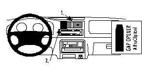 BRODIT - W126349707 - ProClip ProClip