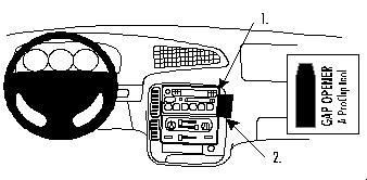 BRODIT - W126349728 - ProClip ProClip