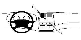 BRODIT - W126349737 - ProClip ProClip