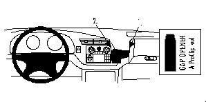 BRODIT - W126349751 - ProClip ProClip