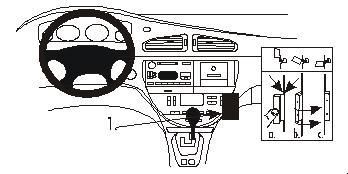 BRODIT - W126349771 - ProClip ProClip