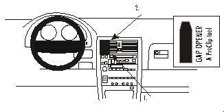BRODIT - W126349780 - ProClip ProClip