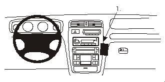 BRODIT - W126349797 - ProClip ProClip