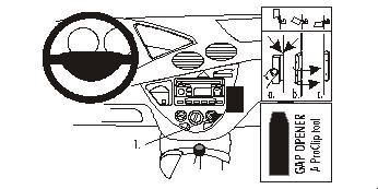 BRODIT - W126349809 - ProClip ProClip