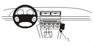 BRODIT - W126349821 - ProClip ProClip