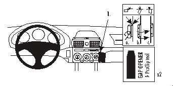 BRODIT - W126349831 - ProClip ProClip