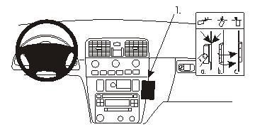 BRODIT - W126349836 - ProClip ProClip
