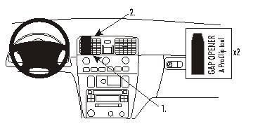 BRODIT - W126349837 - ProClip ProClip