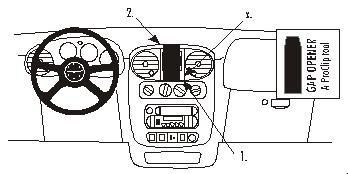 BRODIT - W126349840 - ProClip ProClip